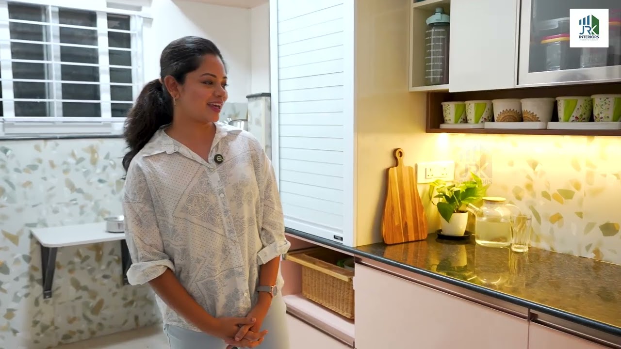 3BHK Home Interior Design Near Maduravoyal & Mogappair | JRK Interiors Chennai |  +91 63835 39097