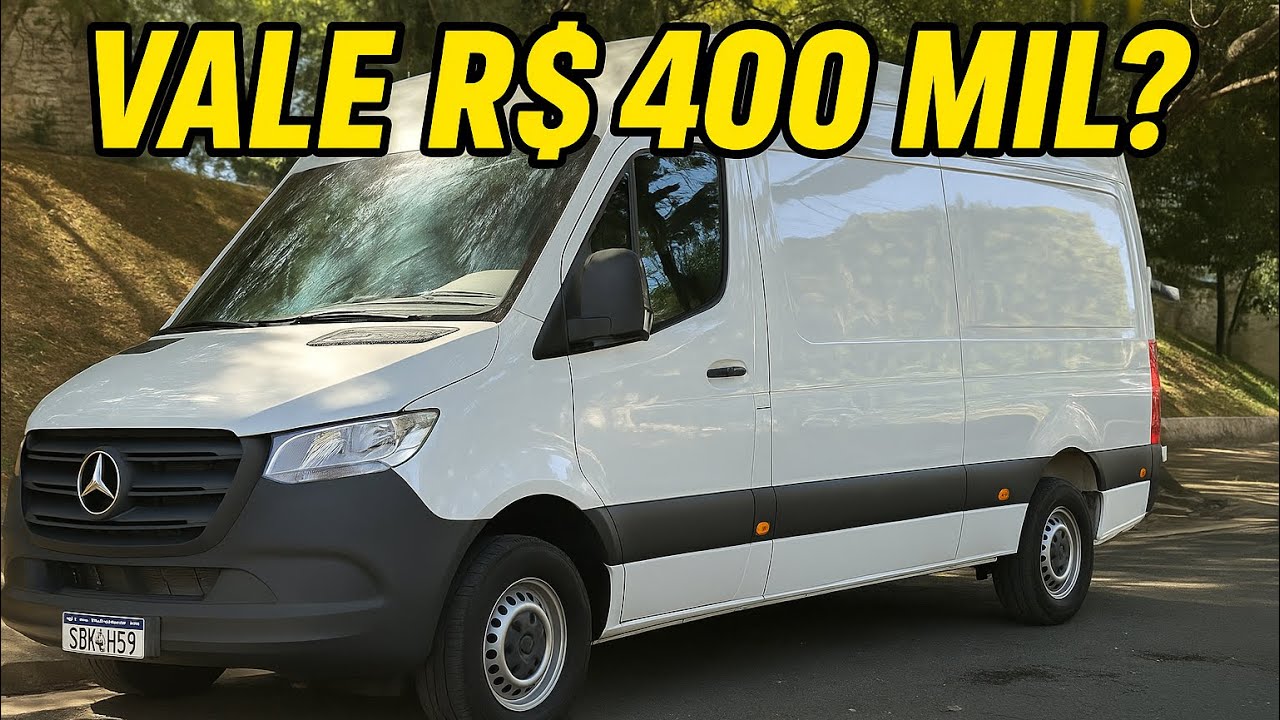 MERCEDES SPRINTER AGORA É ELÉTRICA! Vale o que custa? Teste completo