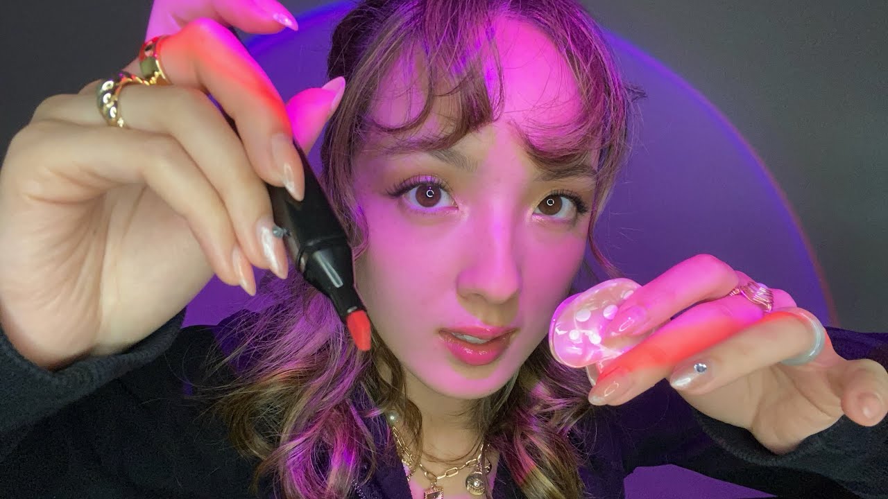 Drawing On Your Face Roleplay 🩷💜💙 (She Wants You, WLW ASMR)