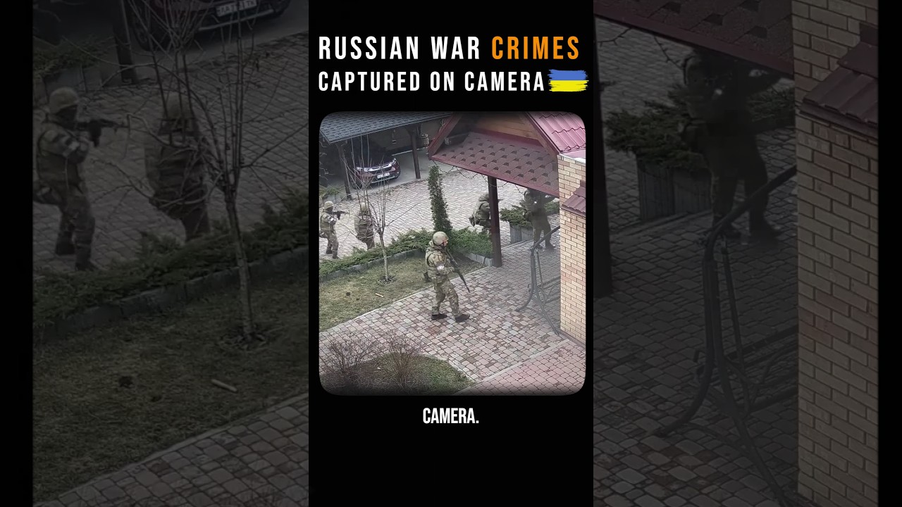 Russian War Crimes in Bucha, Ukraine