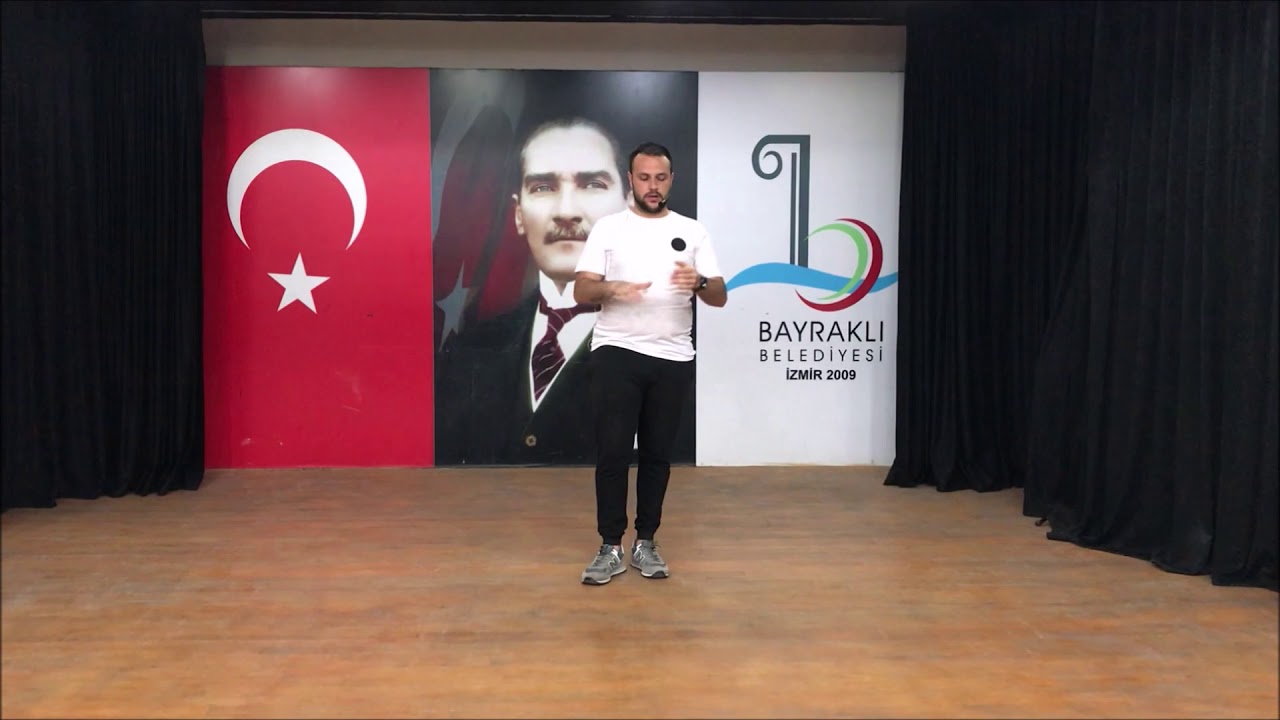 BAYRAKLI BELEDİYESİ UZAKTAN EĞİTİM - Zeybek Öğreniyorum - Kerimoğlu Zeybeği - (Ders 1)