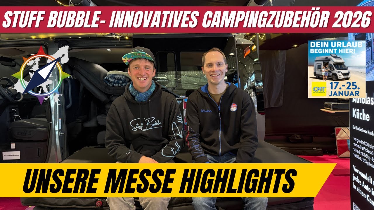 CMT 2026 - Unglaublich leicht & mega praktisch: Stuff Bubble verändert Camping komplett!
