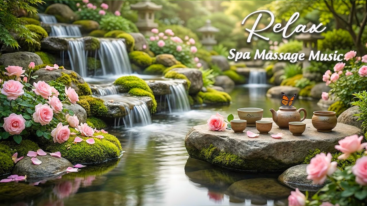Healing Piano + Bamboo Water Sounds 🌿 Deep Healing to Release Stress, Worry & Emotional Fatigue