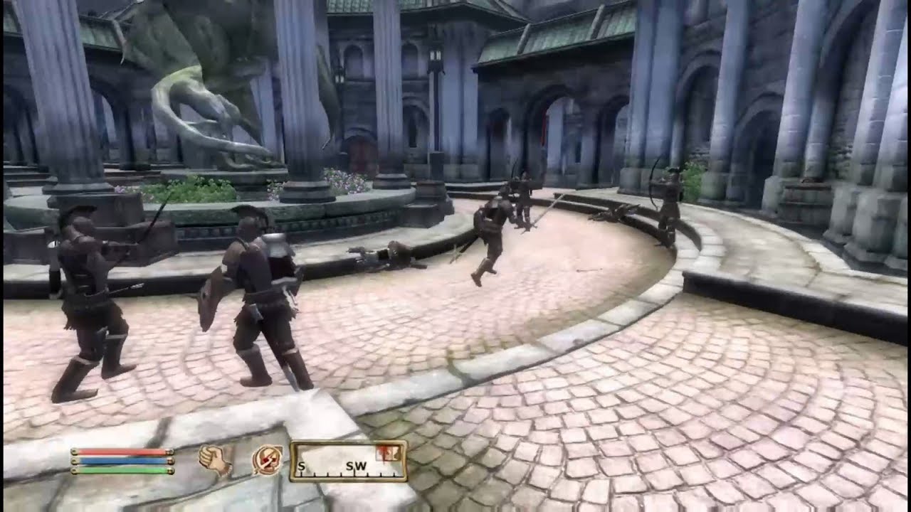The Elder Scrolls IV: Oblivion - Imperial Legion Guards Fighting Each Other