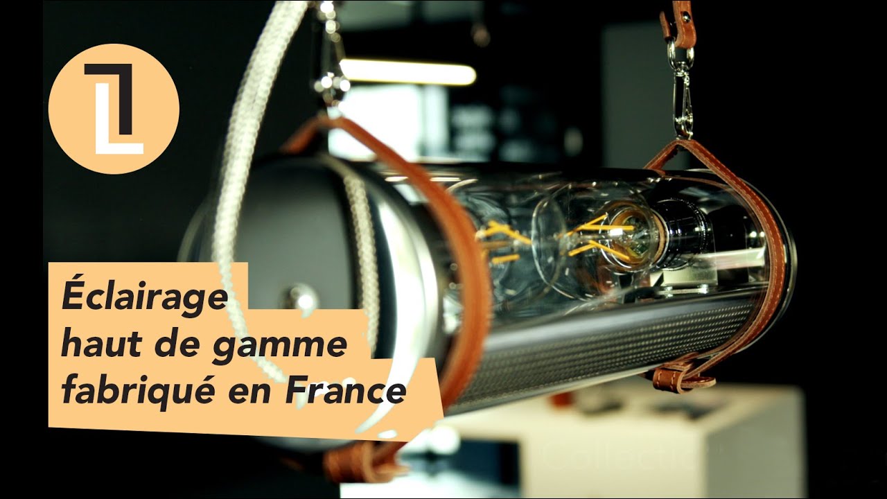Tubelight, luminaire haut de gamme fabriqu&eacute; en France