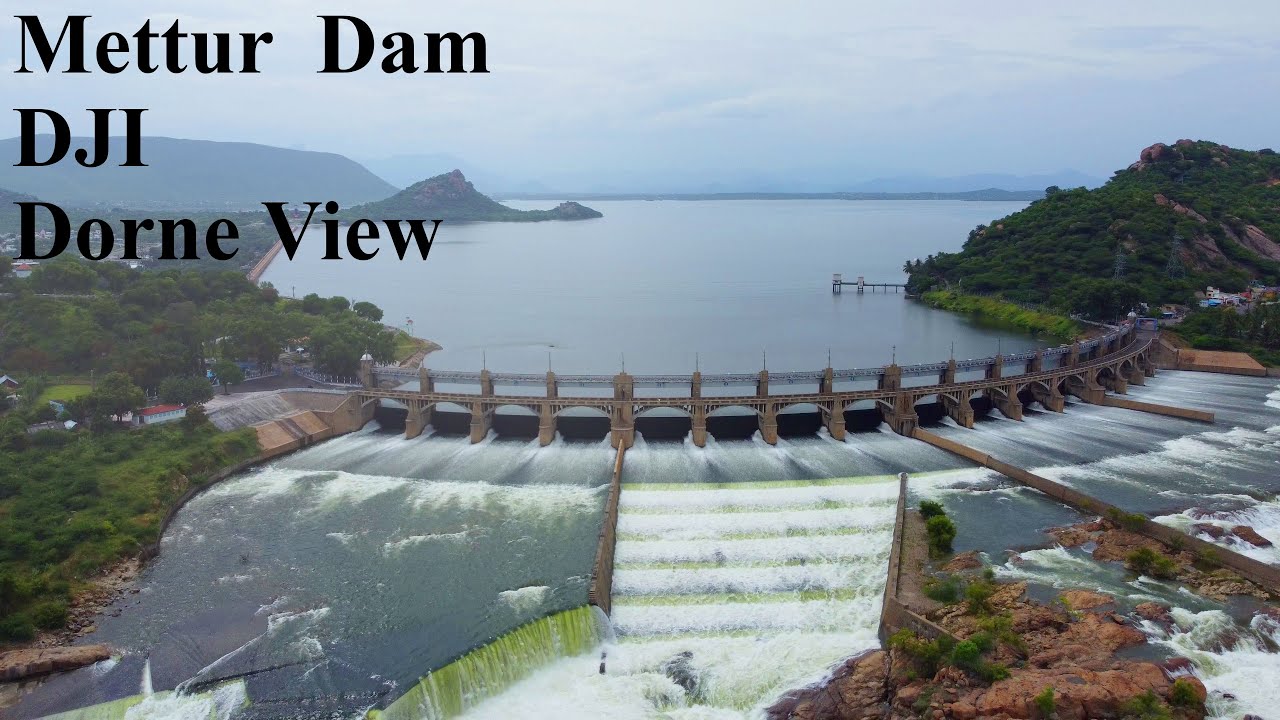 Mettur Dam | Aerial view | DJI MINI 2