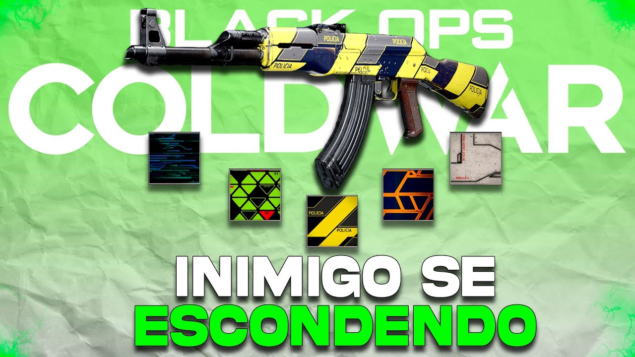Como pegar INIMIGOS se ESCONDENDO FACILMENTE! (Camuflagem Ciência) - CoD BO Cold War