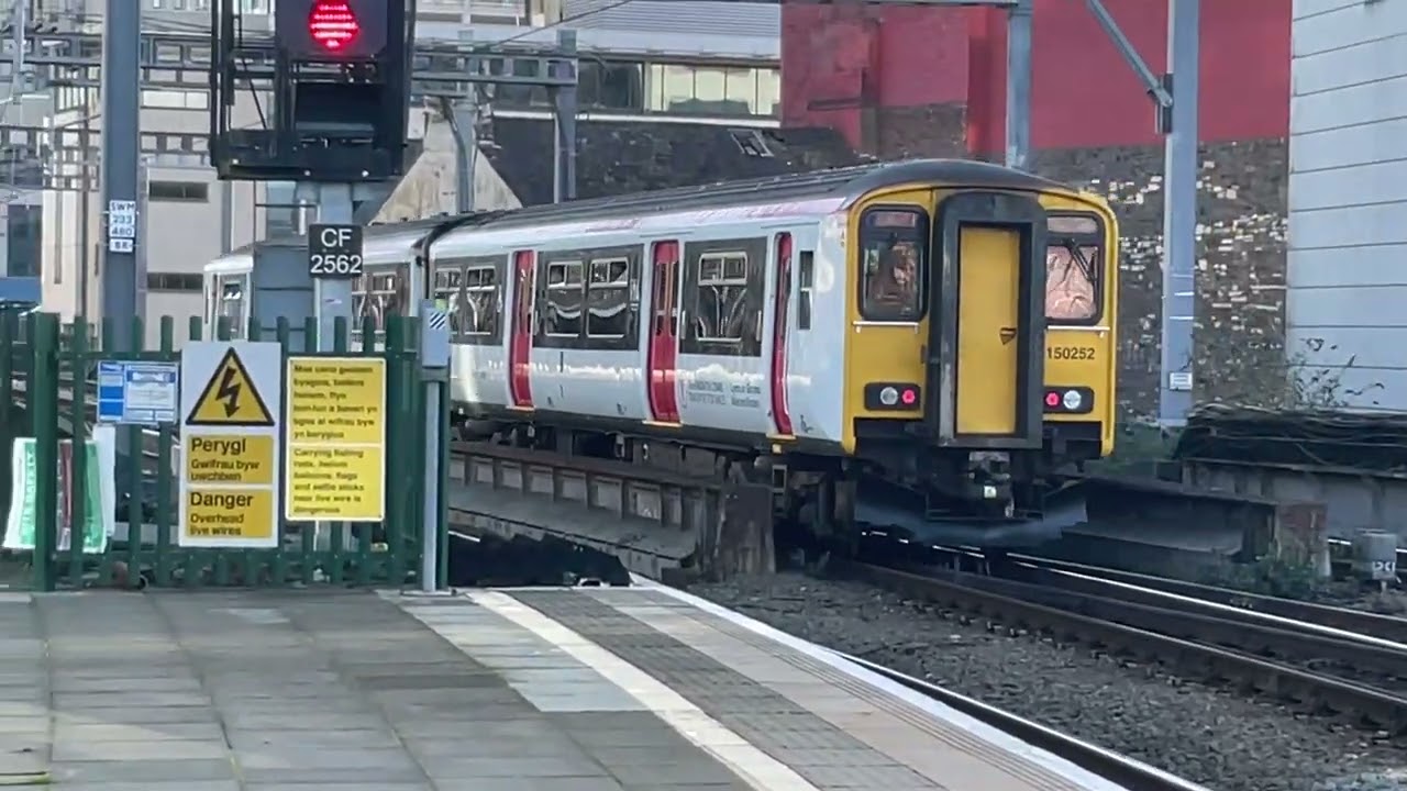 Trains at Cardiff Central part 1.