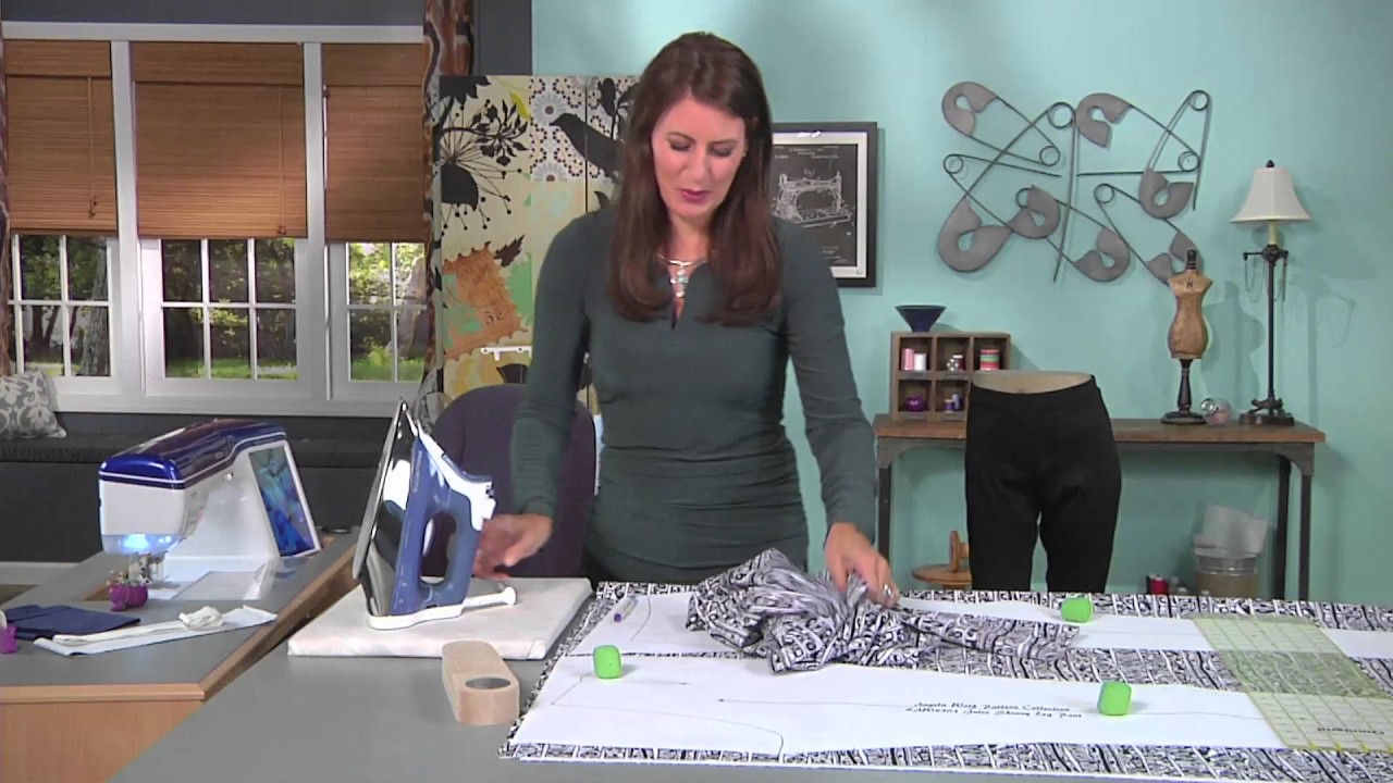 Learn how to make leggings on It’s Sew Easy with Angela Wolf (1308-1)