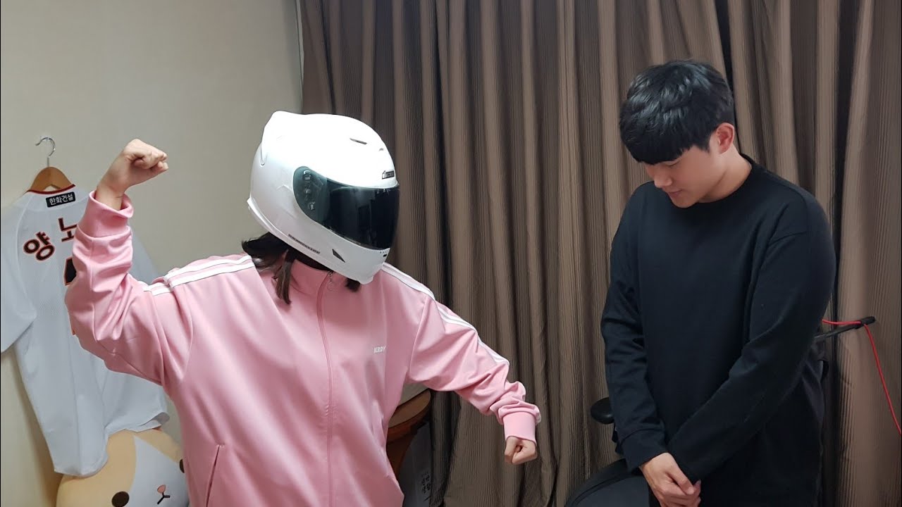 여동생한테 혼났습니다.