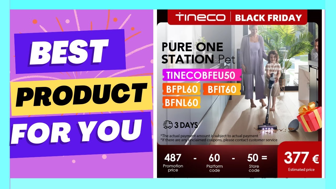 Tineco Pure ONE Station Pet Cordless Vacuum