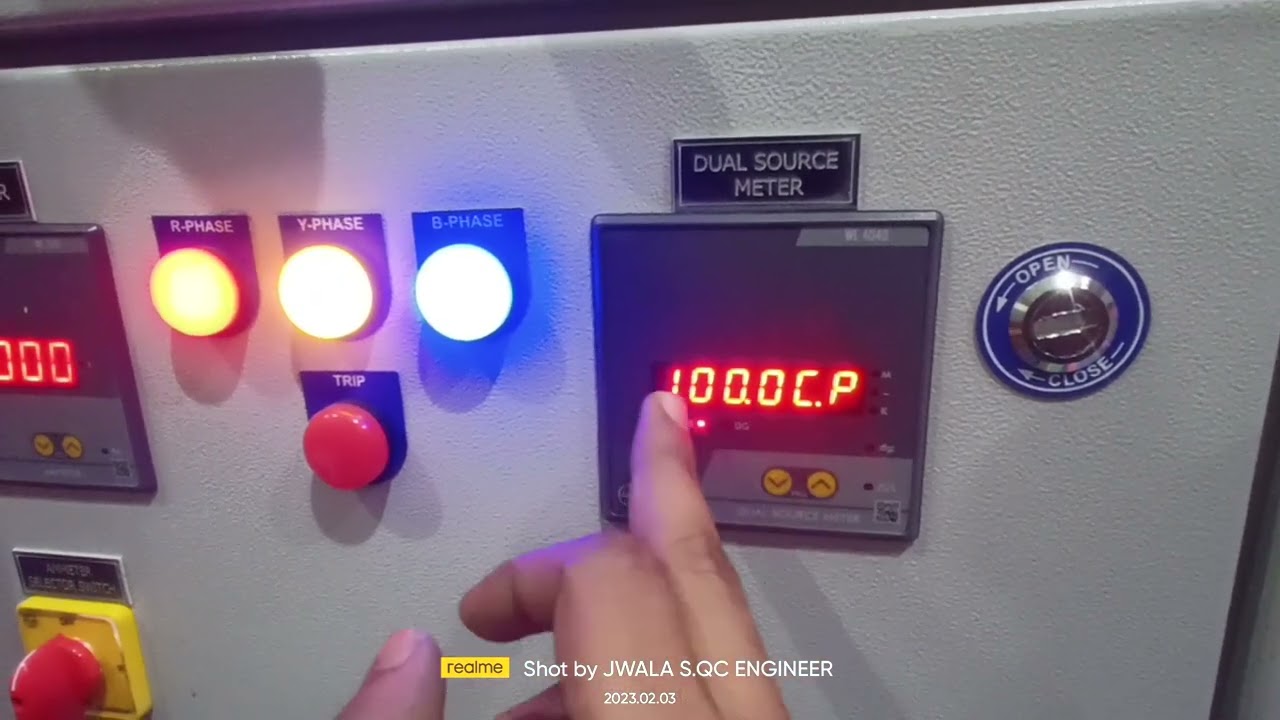 L&T DUAL SOURCE METER WL4040 PROGRAMMING