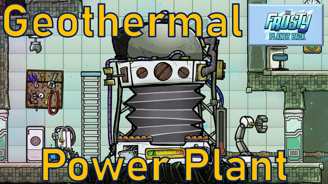 Oxygen Not Included - Tutorial Bites - Geothermal Power Plant