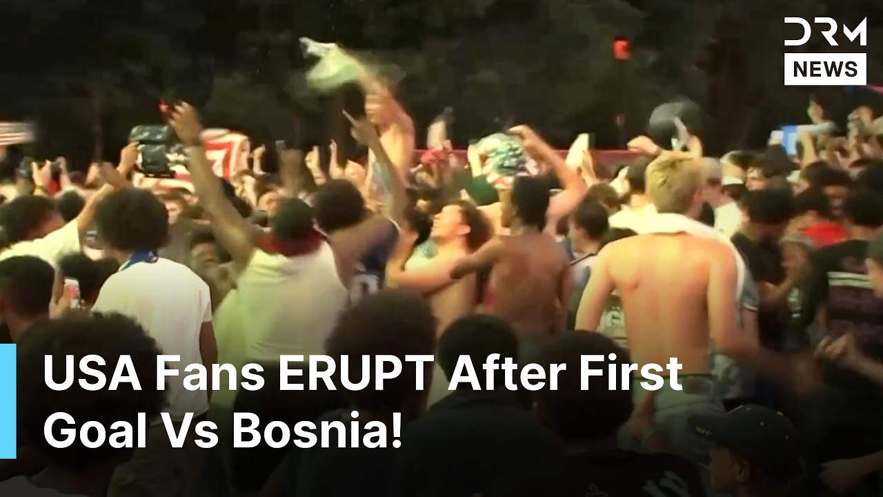 USA Fans GO WILD After Opening Goal vs Bosnia | Washington Fan Zone | FIFA World Cup 2026 | AD1Z