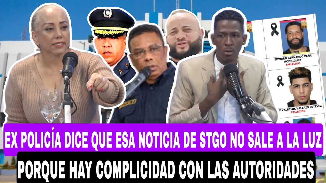 EX POLICIA DICE QUE ESA NOTICIA DE STGO NO SALE A LA LUZ PORQUE HAY COMPLICIDAD CON LAS AUTORIDADES