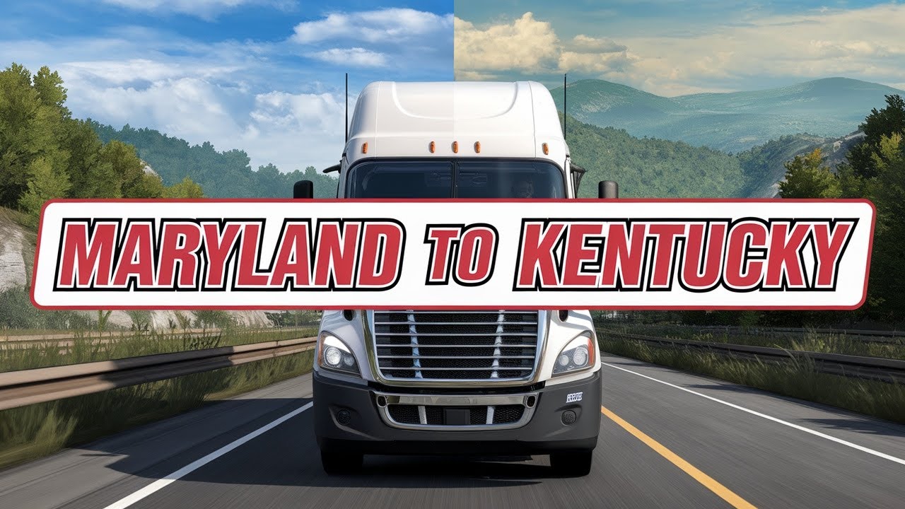 BRT 011: BigRigTravels Trucking Across America  Cumberland, MD to Munfordville, KY