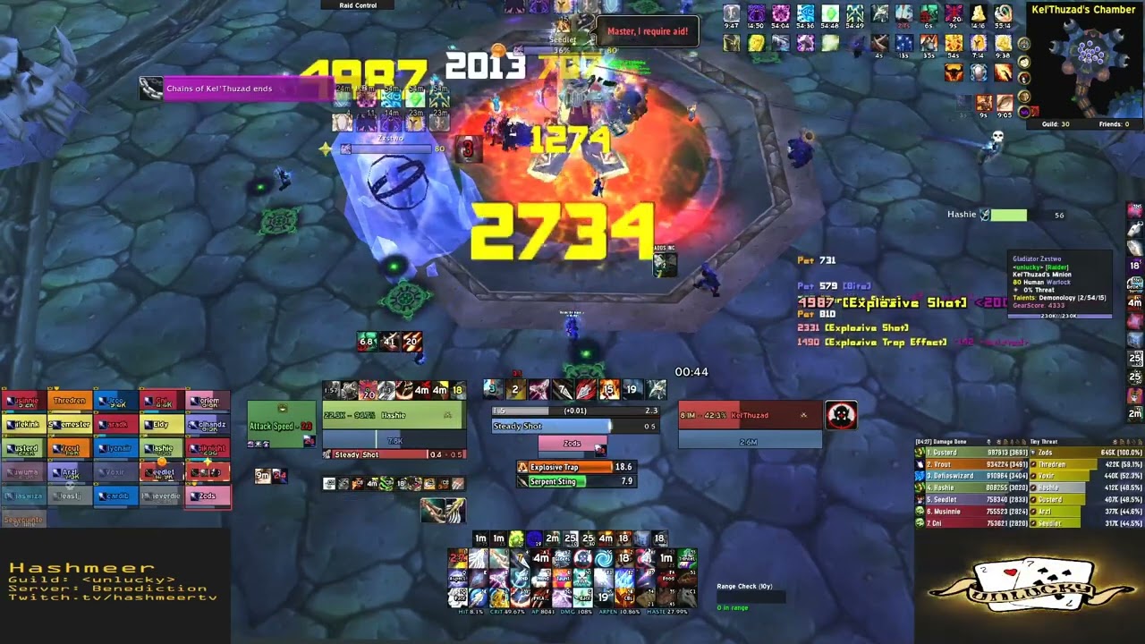 Rank 54 World - Kel'Thuzad | Wrath of the Lich King Classic - Survival Hunter