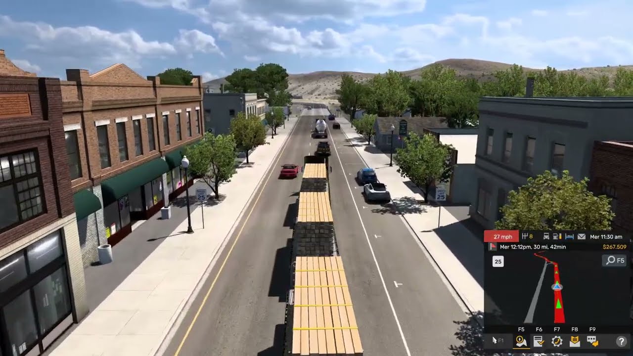 American Truck Simulator - Oregon (Lakeview - Burns - Ontario - Pendleton)