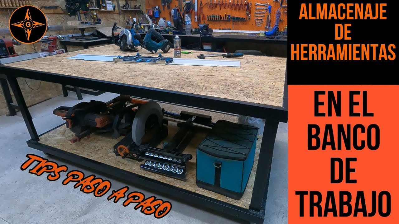 Machinery Storage Workbench Explained Step by Step ASMR / GINESSOT