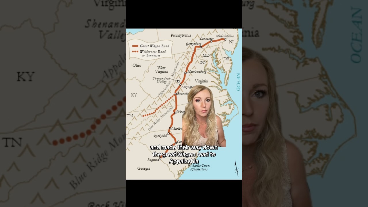 История немецкого происхождения в Аппалачах #аппалачи #генеалогия ##урокиистории