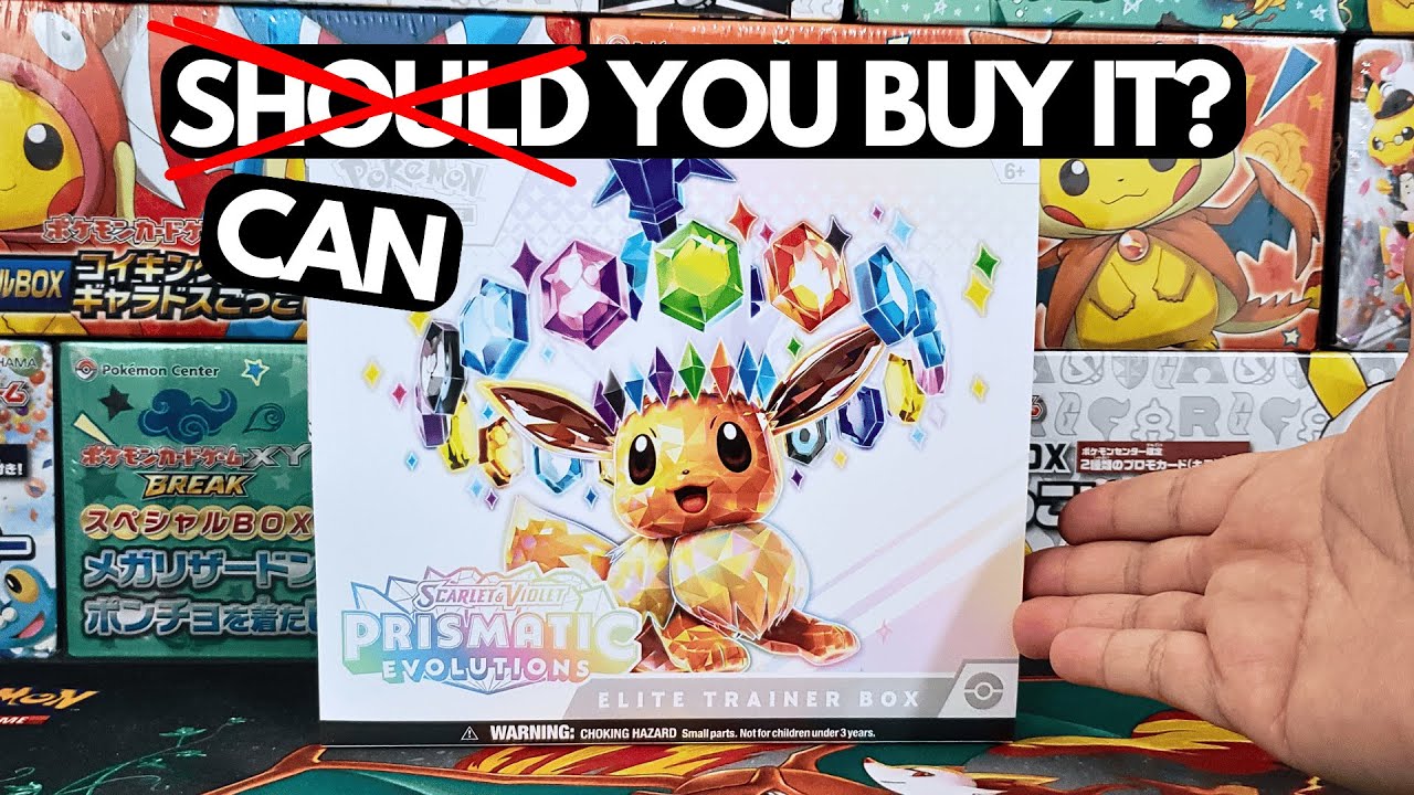 Is it Worth It to Buy a Prismatic Evolutions Elite Trainer Box?