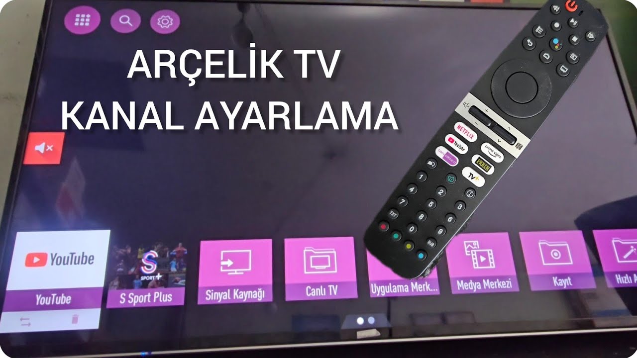 Arçelik Tv Kanal Ayarlama Nasıl Yapılır