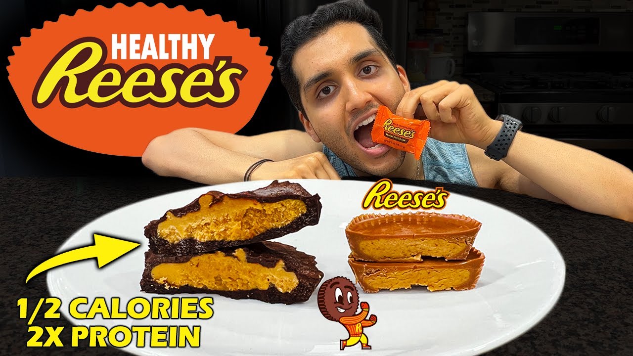 НИЗКОКАЛОРИЙНЫЕ Чашечки с арахисовым маслом Reese’s (в ДВА РАЗА больше)