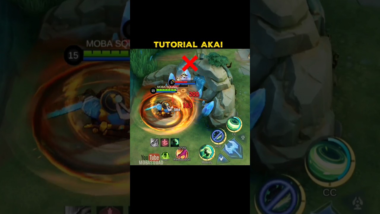 Akai tutorial skills Mlbb ✅😱
