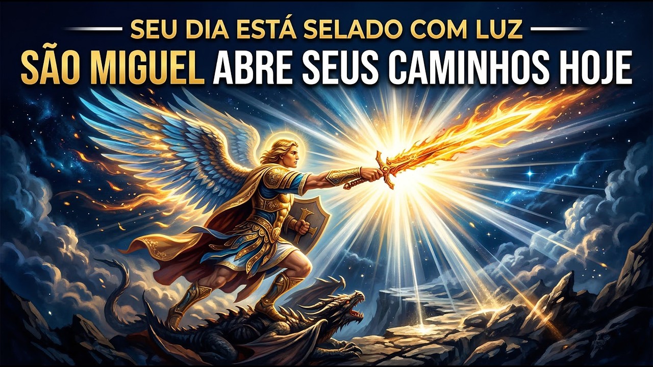SÃO MIGUEL VAI À MINHA FRENTE | Oração Poderosa Para o Dia de Hoje