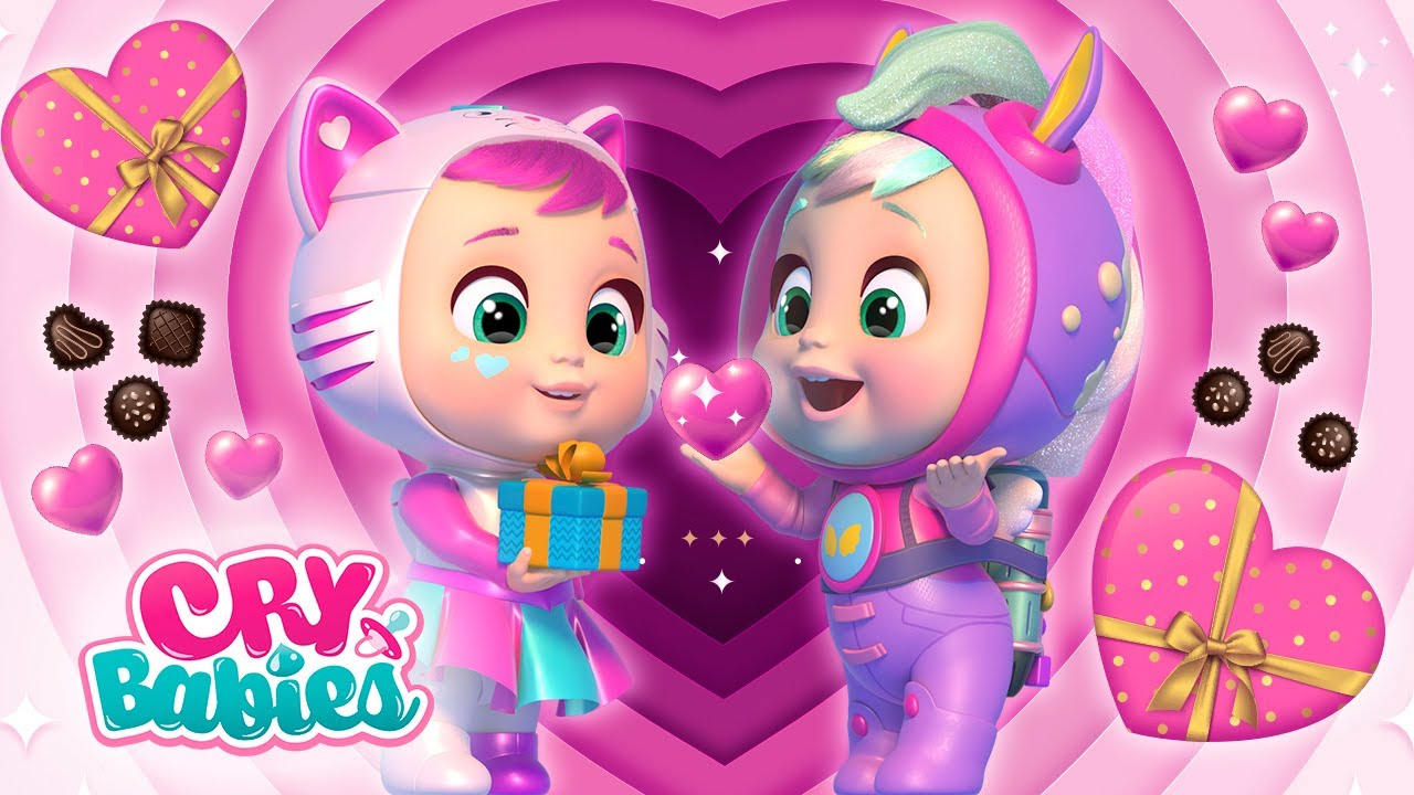 VALENTINE'S DAY 💗 MAGIC TEARS 💧 CRY BABIES | Cartoons for Kids in English