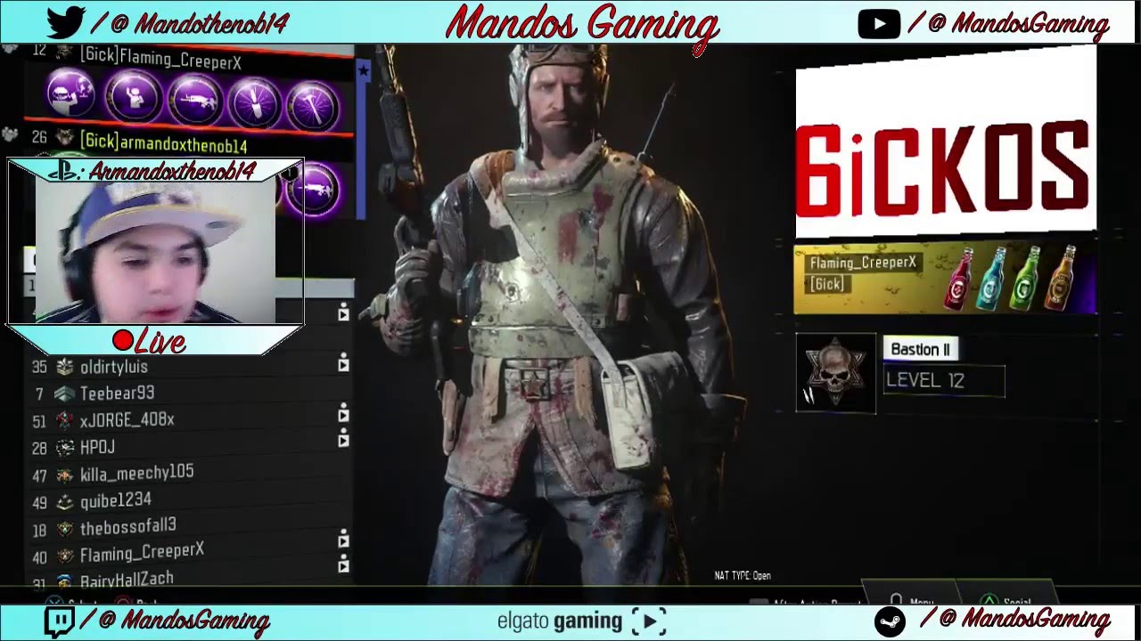 MANDOS GAMING Live Stream with all my Friends !!!