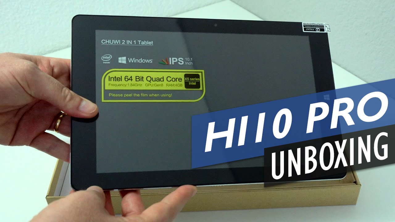 Chuwi Hi10 Pro Unboxing And First Look