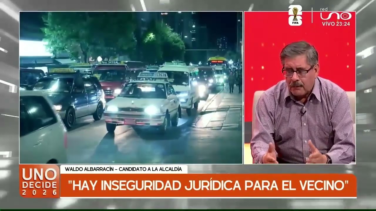 Conozca a Waldo Albarracín, candidato a la Alcaldía de La Paz
