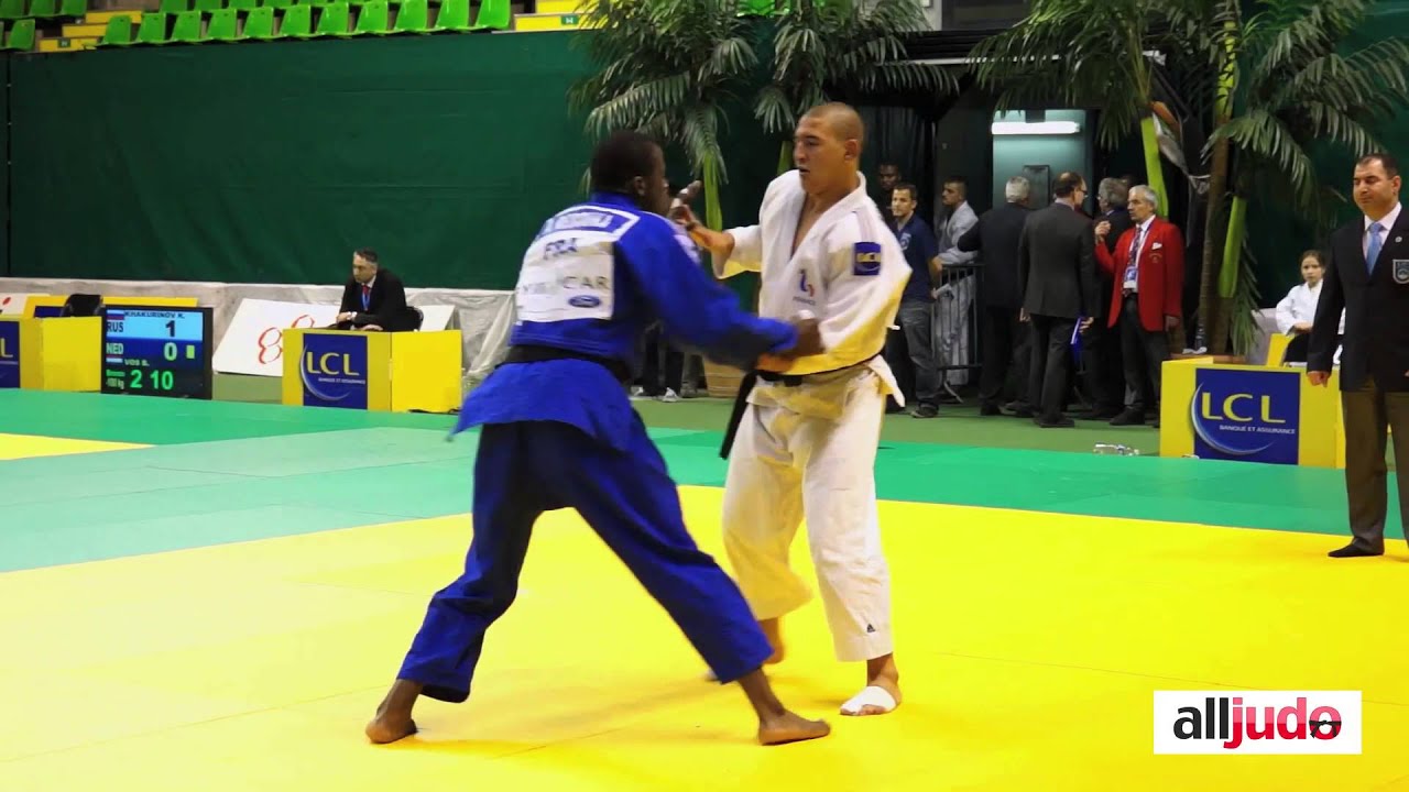 MACHTROU Nabil (FRA) - ARIANO REBOUKA Nell (FRA) / European Cup Juniors Lyon 2013 / -100kg