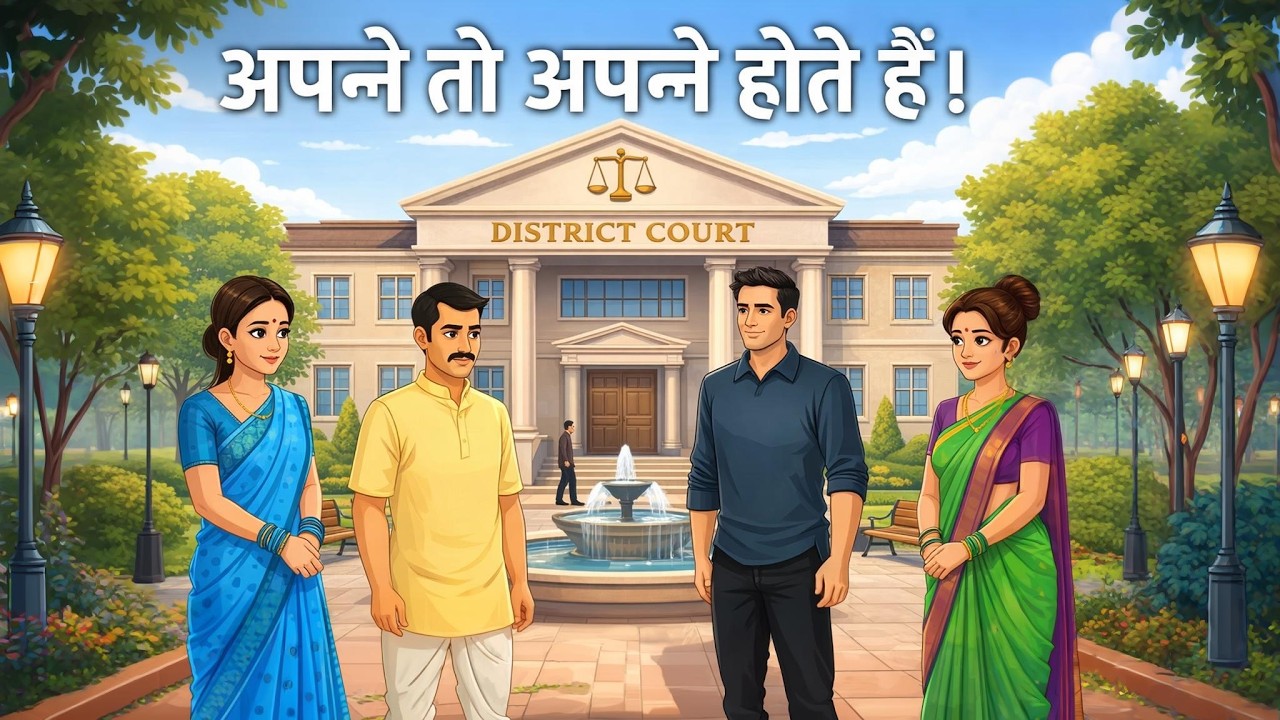 Apne To Apne Hote Hain 😢 | Heart Touching Hindi Story | Arya Toons