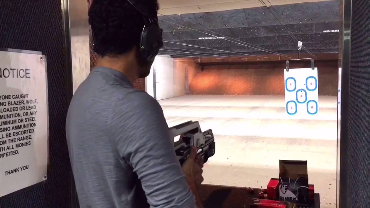 Aliens M41A Pulse Rifle live test fire