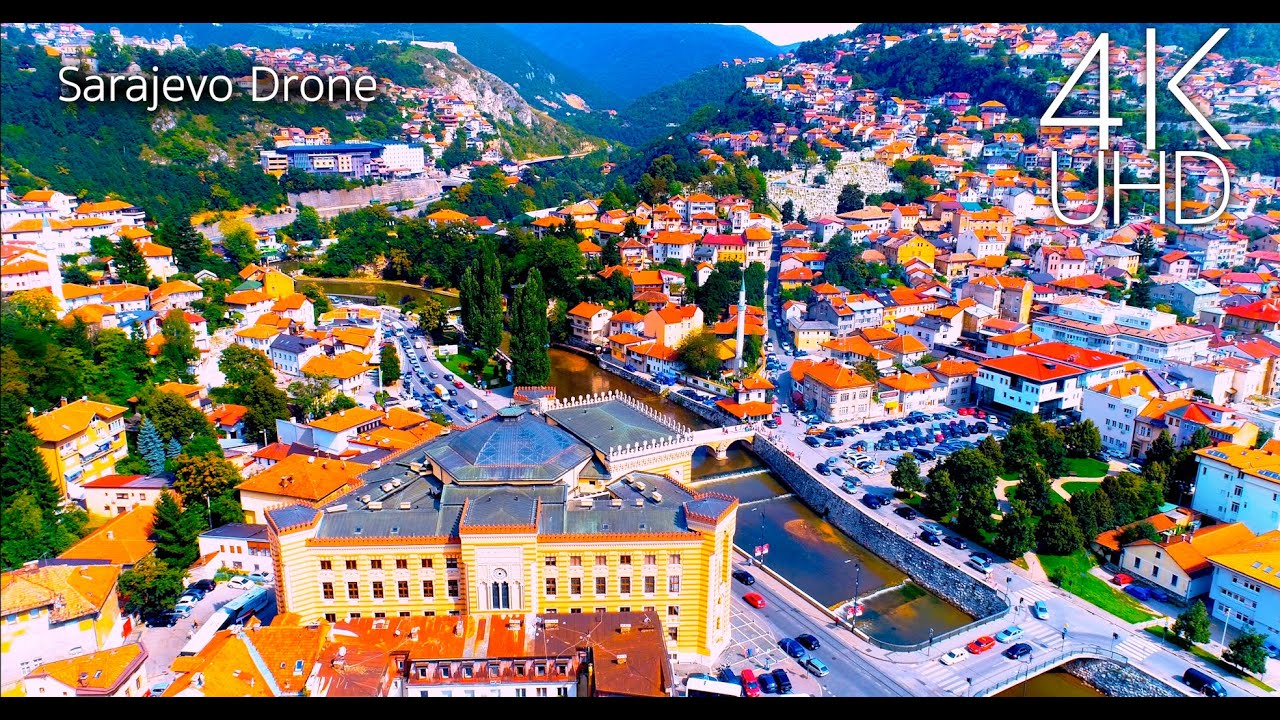 Sarajevo in 4K UHD Drone | Sarajevo, Bosnia and Herzegovina 4K Drone