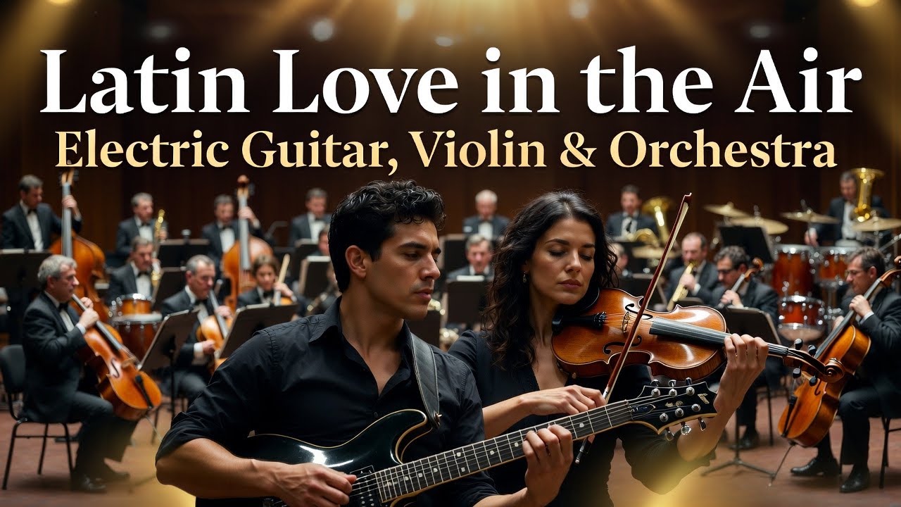 Latin Love in the Air – Electric Guitar, Violin & Orchestra