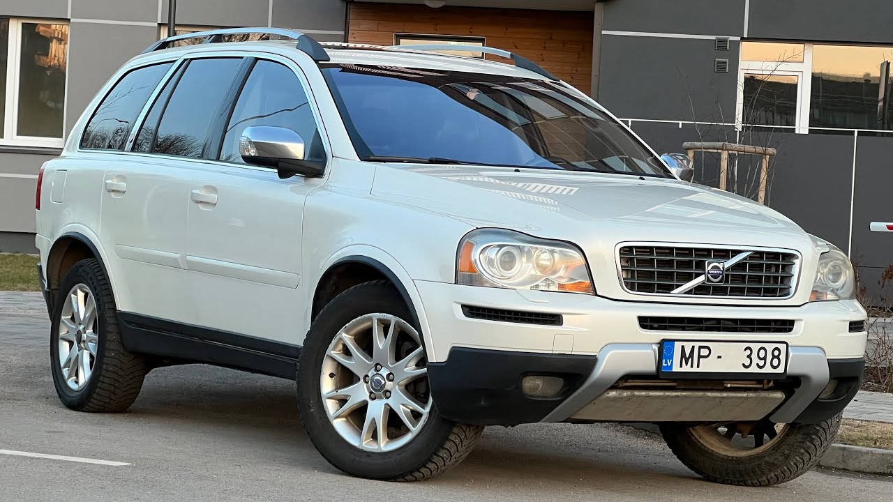 Volvo XC90 - Ekskluzīvs. White Pearl, Inscription - Reta versija. 7 vietas.