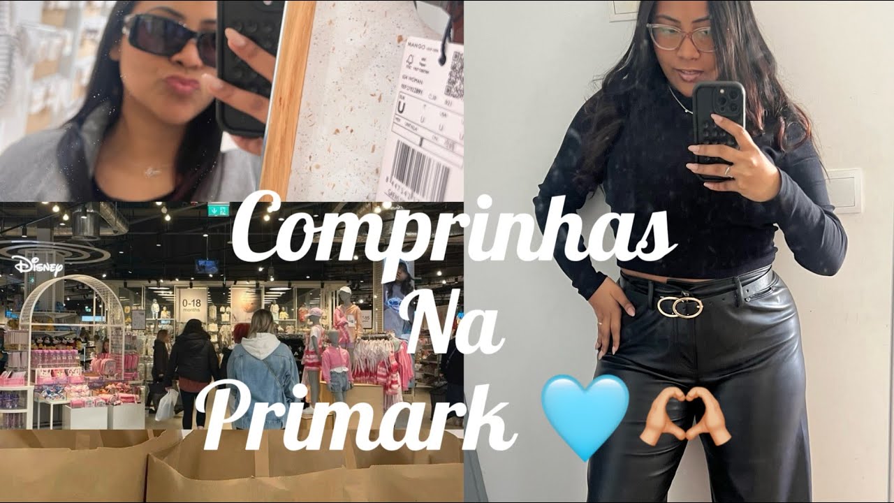 VLOG COMPRINHAS NA PRIMARK SHOPPING COLOMBO ❤