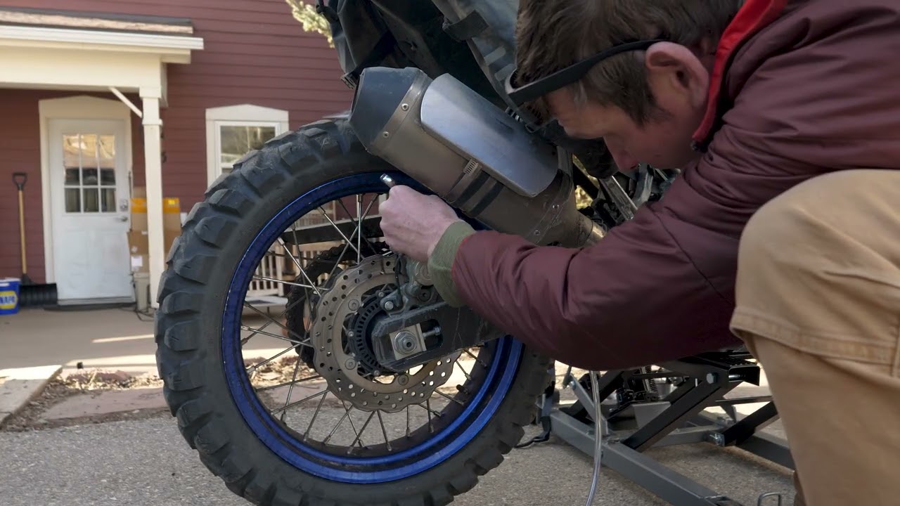 How To: Bleed Rear Brake on 2021 Tenere 700