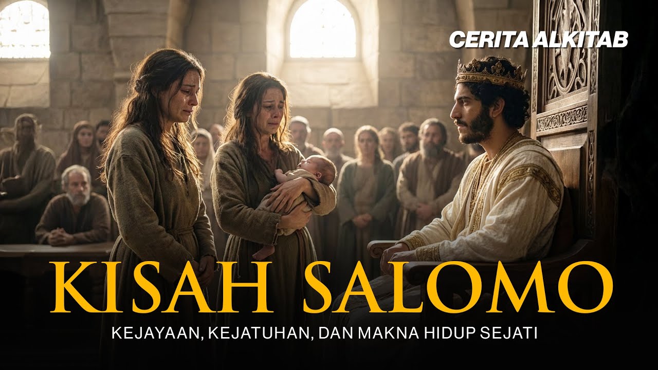 Cerita Alkitab: Dari Hikmat ke Kesia-siaan | Pelajaran Iman dari Kehidupan Raja Salomo