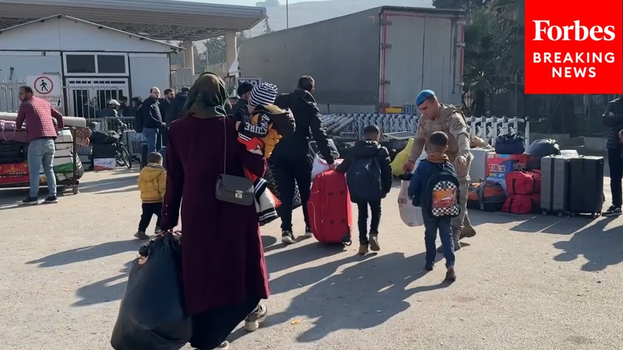 Syrian Refugees Living In Turkey Begin To Return Home After Assad Regime Is Toppled
