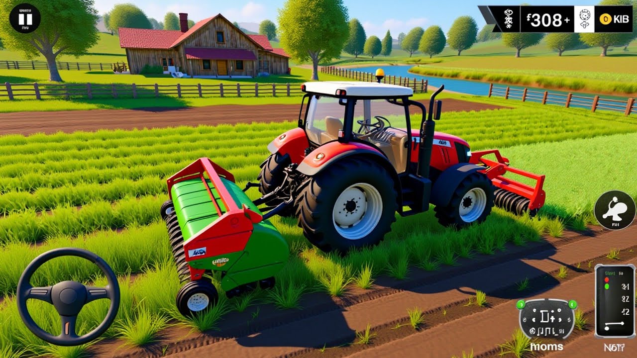 Real Tractor Driving Simulator  - Grand Farming Transport Walkthrough - Android GamePlay