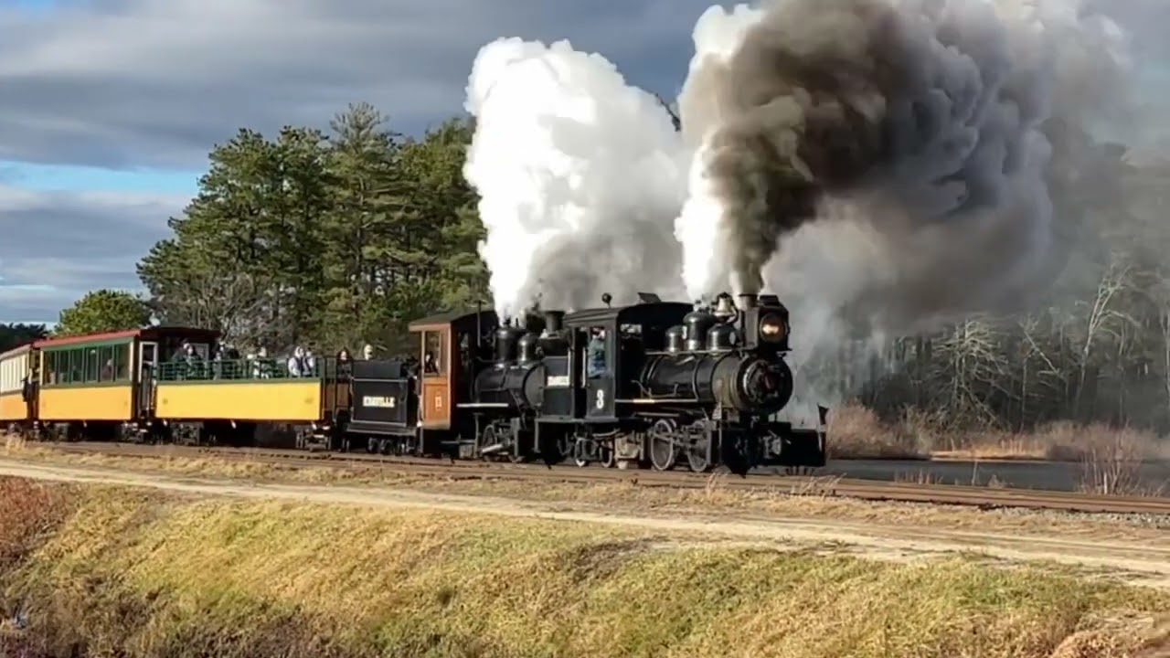 Edaville Railroad Railfanning: A New Year’s Eve Doubleheader!