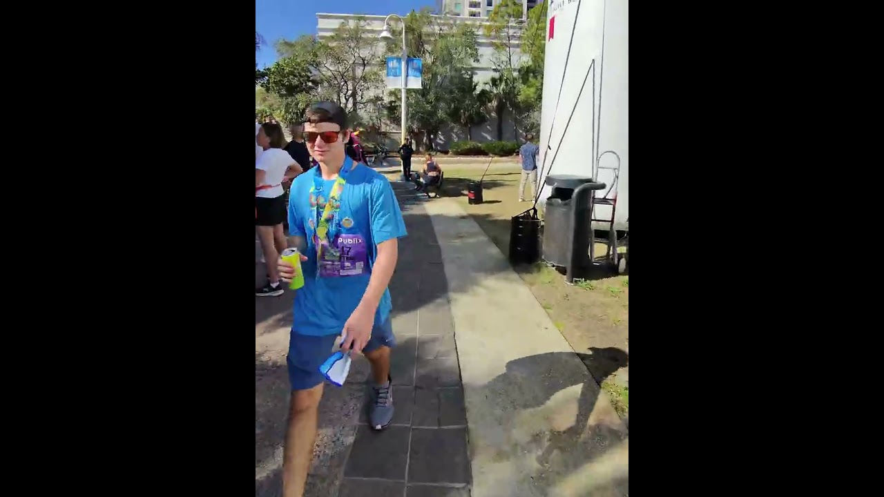 Tampa Riverwalk - Any Saturday morning!