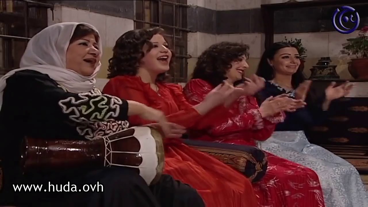 باب الحارة - احلى رقص و غناء بين نسوان حارة الضبع - هدى شعراوي و صباح جزائ