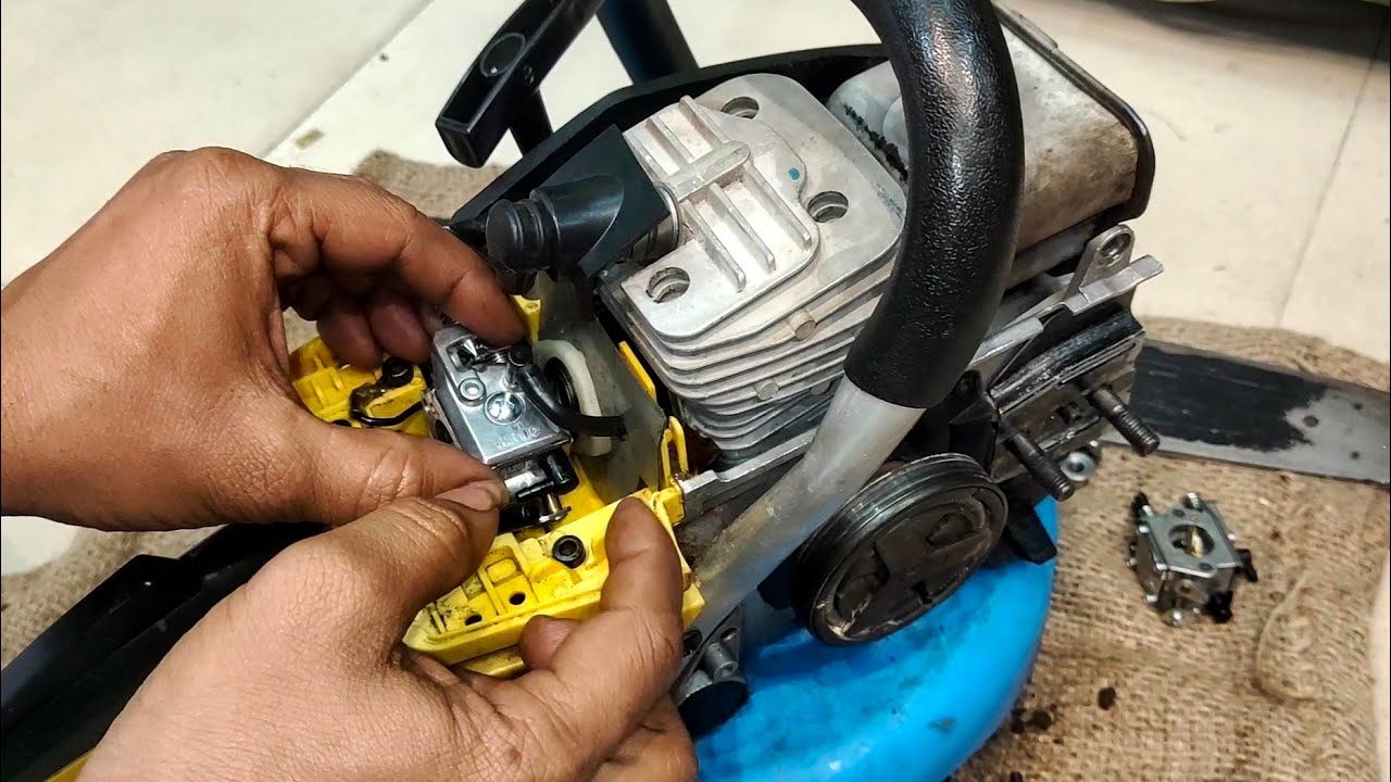 How To Repairing Wood Cutter | ChainSaw Repair