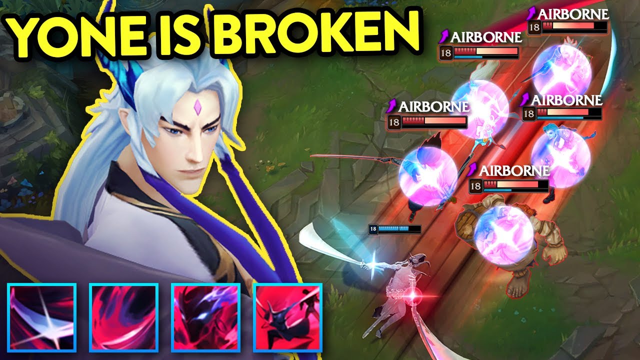 LEAGUE OF YONE MONTAGE - The Most Insane Yone Combos