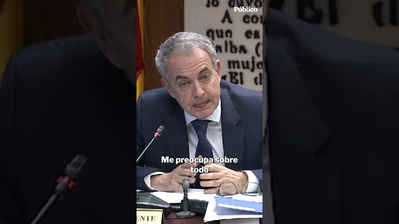 Zapatero en el Senado: 